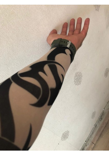 Giyilebilir Dövme Tribal Dövme Çift Kol fiyatları