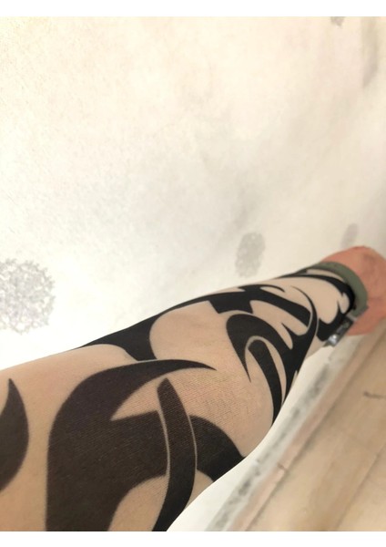 Giyilebilir Dövme Tribal Dövme Çift Kol modelleri