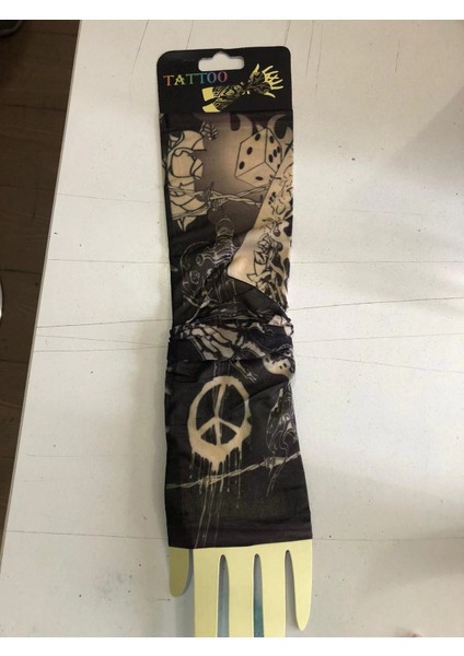 Giyilebilir Çorap Dövme Zar Dövmesi Çift Kol modelleri