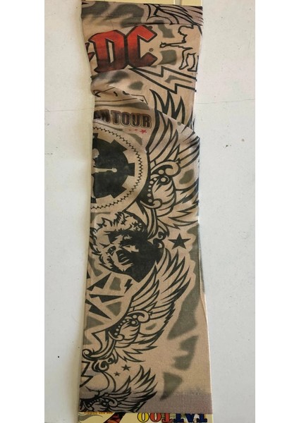 Çift Kol Giyilebilir Dövme Kanat Desenler Tattoo Sleeve fiyatları