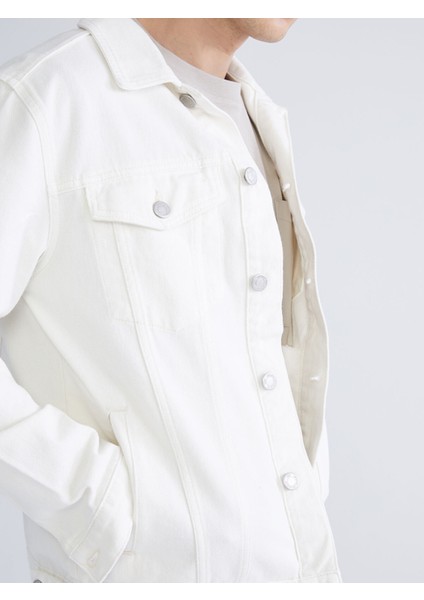 Yeni Sezon Standart Kalıp Erkek Jean Ceket indirimleri