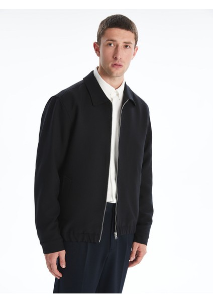 Yeni Sezon Standart Kalıp Gömlek Yaka Erkek Mont