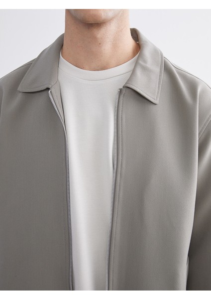 Yeni Sezon Standart Kalıp Gömlek Yaka Erkek Mont modelleri