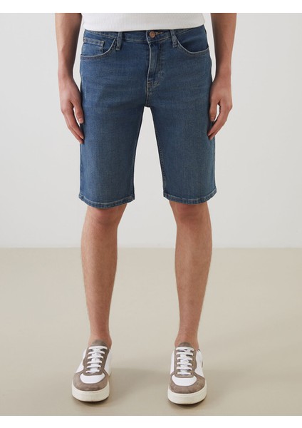 Yeni Sezon Standart Kalıp Erkek Jean Şort fiyatları