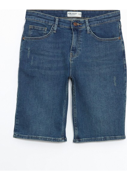 Yeni Sezon Standart Kalıp Erkek Jean Şort indirimleri