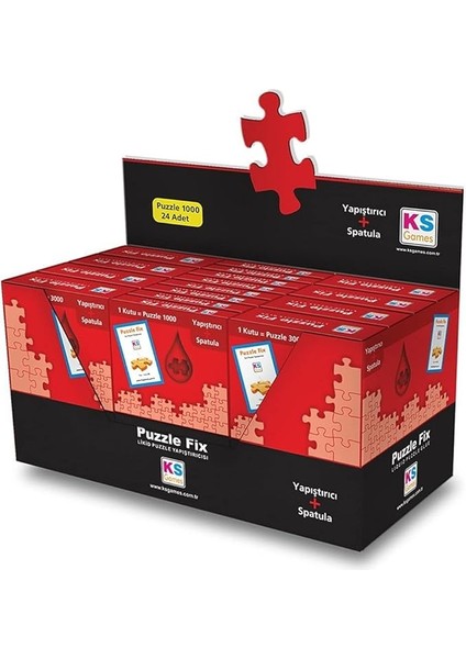 Puzzle Yapıştırıcısı 1000 Parçalık 40 Ml. Renkli 6+