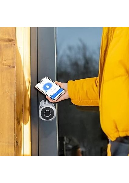 Smart Anahtarsız Akıllı Elektronik Silindir Kapı Kilidi, Parmak Izi, Şifre, Rfıd Kart ile Açılan Uygulama ile Kontrol Edilebilen Kilit, Ev, Ofis ve Otel Için Şifreli Mekanik Kapı Kilidi X8052 modelleri