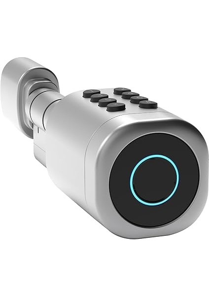 Smart Anahtarsız Akıllı Elektronik Silindir Kapı Kilidi, Parmak Izi, Şifre, Rfıd Kart ile Açılan Uygulama ile Kontrol Edilebilen Kilit, Ev, Ofis ve Otel Için Şifreli Mekanik Kapı Kilidi X8052 fırsatları