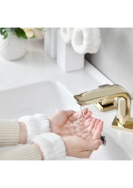 Renkli Havlu Bilek Yıkama Bandı Sporcu Spa Bileklikliği 2 Çift fiyatları