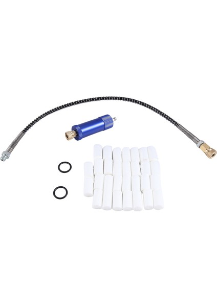 Hava Kompresörü Yüksek Basınçlı El Pompası Filtre Su-Yağı Ayırıcı Hızlı Konektör Filtreleme Pamuk Elemanları 30MPA, Mavi (Yurt Dışından) fırsatları