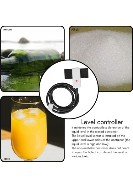 Sıvı Seviye Sensörü, Temassız Şamandıra Su Seviyesi Switch Su Seviye Kontrolör Algılama Aracı (XKC-Y26-PNP) (Yurt Dışından) fiyatları