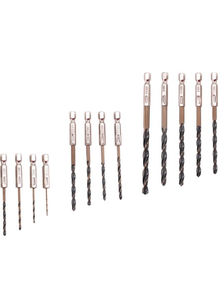 Hex Shank Cobalt Metrik Bitler 13 Parçadan Oluşan Hızlı Değişim Hss Darbe Sürücüsü Metal Için Altı (Yurt Dışından) fırsatları