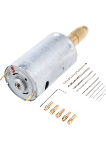 Mini Elektrikli El Matkap Bit Seti Dc 12V Motor 0.5-3mm Hss Twist Matkap Bit 5 Pcs The Chuck Yolluk (Yurt Dışından) indirimleri
