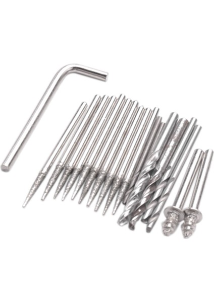 142PCS Electric Grind Mini Rotary Güç Matkap Araç Aksesuar Kiti Seti (Yurt Dışından) indirimleri