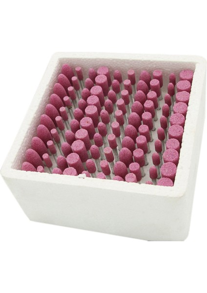 100PCS/KUTU Aşındırıcı Taş Parlatma Taşlama Kafası Elektrik Matkap Ucu Tekerle (Yurt Dışından)