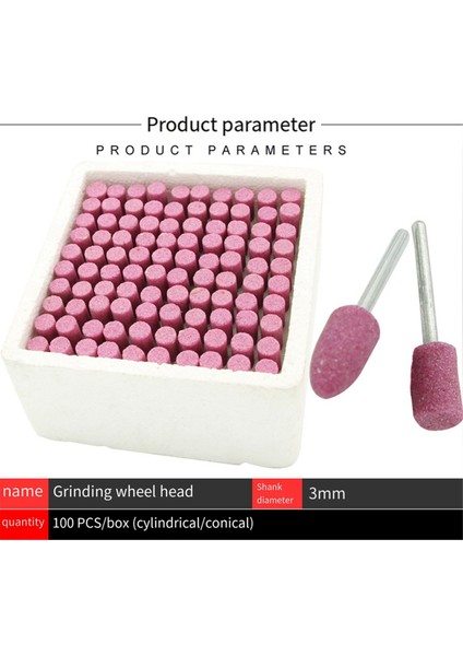 100PCS/KUTU Aşındırıcı Taş Parlatma Taşlama Kafası Elektrik Matkap Ucu Tekerle (Yurt Dışından) modelleri