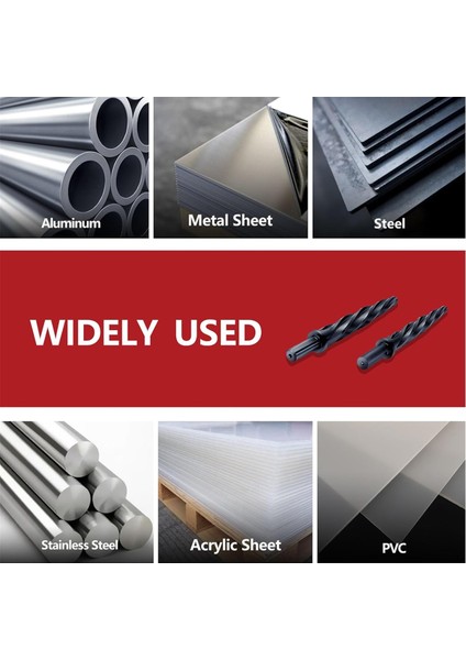 5/8 Inç Alcrn Kaplamalı Inşaat Raybası Matkap Bit, M2 Hss Reamer, Hassas Hizalama ve Büyütme Için 1/2 Şey (Yurt Dışından) fiyatları