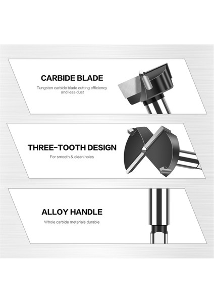 Üçgen Şifa Karbür Ahşap Matkap Bitleri Ahşap Delik Açıcı Menteşe Deliği Açılış Aracı Düz ​​kanat Matkap (Yurt Dışından) indirimleri