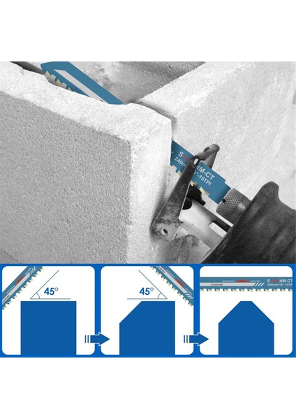 3pcs 10 Inç Duvar Pistonlu Testere Bıçağı, Kesici Tuğla, Çimento ve Cüruf Bloğu (10 Inç) Için Testere Bıçağı (Yurt Dışından) fırsatları