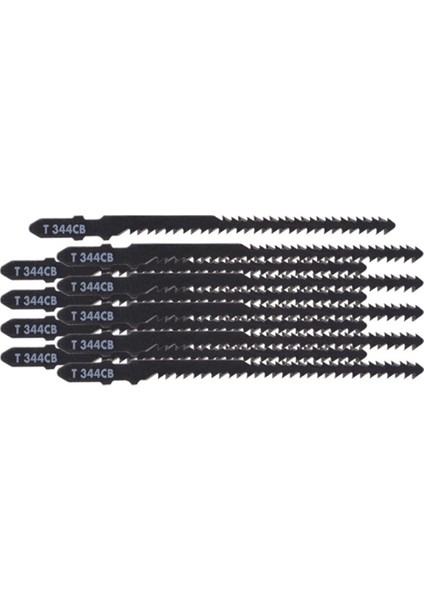 10 Adet Çift Taraflı Kavisli Testere Bıçağı, T344CB Yapbat Bıçakları, Yumuşak Parke Plastik Elektrikli Alet Aksesuarları (Yurt Dışından)