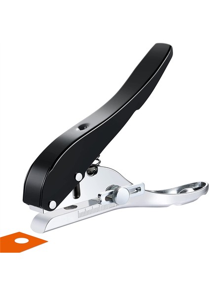 Delik Yumruk 1/4 Inç-6mm Tek Delik Delin Punch, Heavy Dound Del Punch Single, Taşınabilir Elde Taşınabilir Uzun Delik Deliği Yumruk (Yurt Dışından)