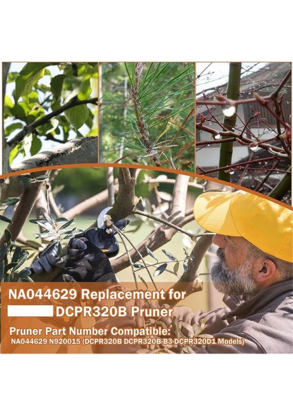 N920015+NA044629 Dewalt 20V Maksi Kablosları Için Kuruluk Bite Bıde DCPR320B Pruner Testere Bıçağı (Yurt Dışından) indirimleri