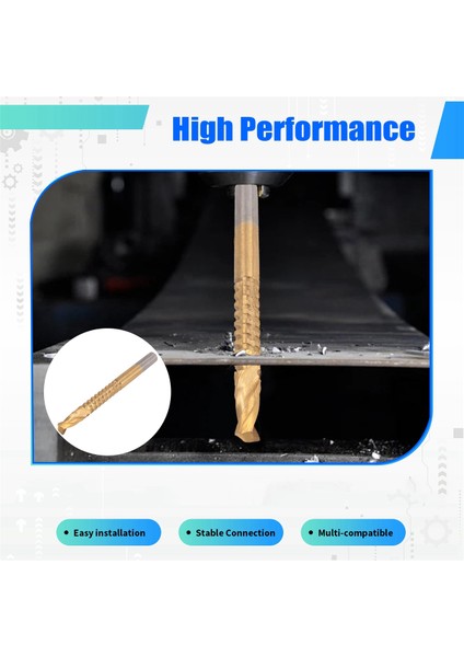 6 Paket Titanyum Kaplamalı Hss Twist Bits, 3-8mm Tutuklu Yan Kesim Bitleri Plastik Metal Ahşap Delikler Için Ağaç Işleme Araçları (Yurt Dışından) indirimleri