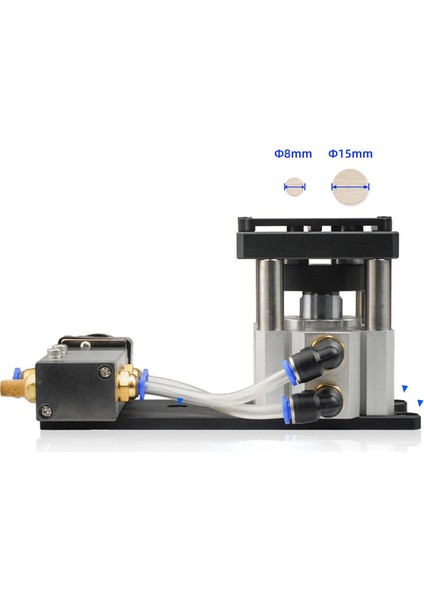 8/15MM 2 1 Kenar Bantlama Delme Deliği Pnömatik Kenar Bander Delik Kılavuzu Ahşap Işleri Bantlama Deri Delik Yumruk (Yurt Dışından) fiyatları