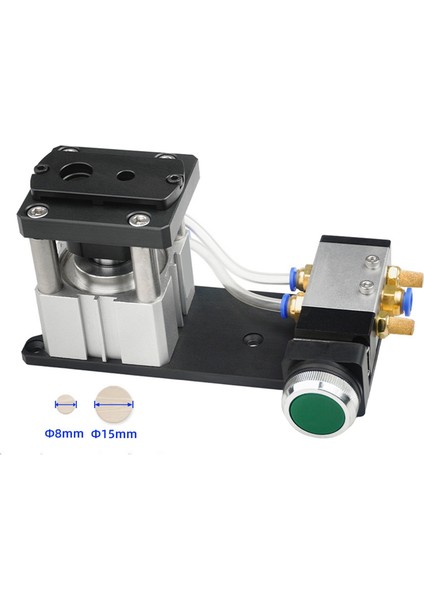 8/15MM 2 1 Kenar Bantlama Delme Deliği Pnömatik Kenar Bander Delik Kılavuzu Ahşap Işleri Bantlama Deri Delik Yumruk (Yurt Dışından) fırsatları