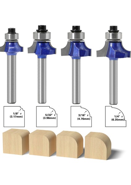 6mm Shank Pah Yönlendirici Ahşap Bitler Için Yüksek Kaliteli Kenar Oluşturan Eğim Ağacı Freze Kesici Şekillendirici Isırır (Yurt Dışından) fiyatları