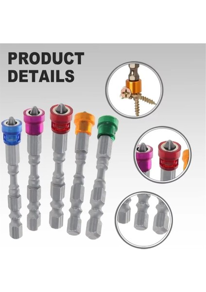 10PCS Manyetik Bit ile Tornavida Matkap Ucu 1/4 Inç Hex Sap Elektrikli Matkap Aleti Tek Kafa (Yurt Dışından) fırsatları