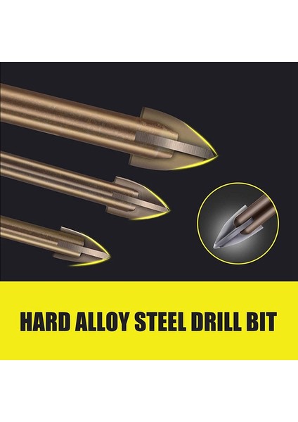 10PC Verimli Evrensel Sondaj Aracı, Çok Fonksiyonlu Çapraz Alaşım Matkap Bit Uç Araçları, Karbür Matkap Bit Bit Seti (Yurt Dışından) modelleri