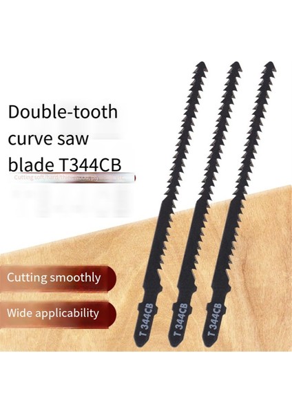 10 Adet Çift Taraflı Kavisli Testere Bıçağı, T344CB Yapbat Bıçakları, Yumuşak Parke Plastik Elektrikli Alet Aksesuarları (Yurt Dışından) indirimleri