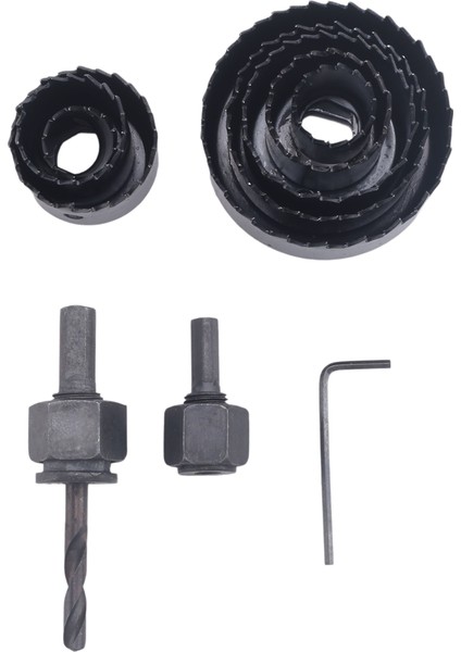 11 Adet Delik Testere Kesme Seti Sondaj Aracı Ahşap Metal Kesici 19-64MM Yüksek Kaliteli Mandrels Testere Çekirdek Matkap Bitleri Ağaç Işleme (Yurt Dışından) modelleri