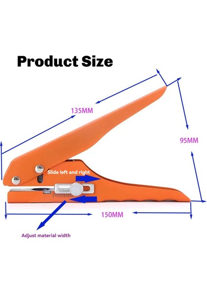 2 Adet Tek Delikli Yumruk Pensesi 8mm Ağır Hizmet Deliği Delme Deliği Dıy Kağıt Kartlar Için Bantlama Fotoğraf Karton (Yurt Dışından) fırsatları