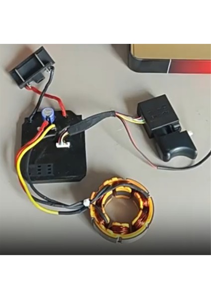 Dayi 21V Fırçasız Lityum Matkap Stator Montajı Için Elektrik Matkap Kontrol Kartı Hız Anahtarı Kartı Denetleyicisi (Yurt Dışından) indirimleri
