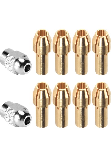 Dremel Için 10 Adet Pirinç Koltuk, Yedek 4485 Hızlı Değişiklik Döner Sondaj Somun Alet Seti 0.8/1.2/1.5/1.8/2.0/2.4/3.0/3.2mm (Yurt Dışından) fiyatları