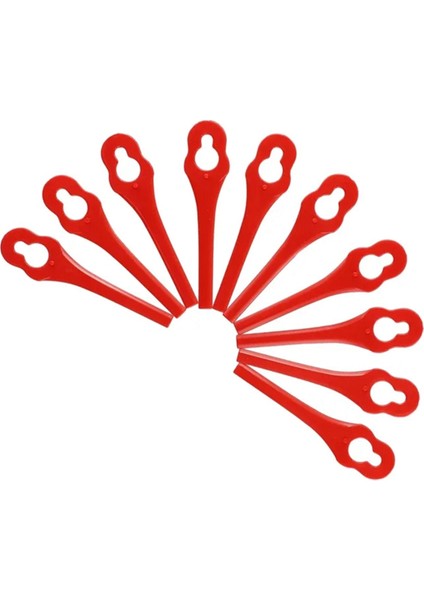 40PCS Plastik Biçme Bıçağı Bıçak Yüksekliği 10X5MM Çim Biçme Biçim Bıçakları Bahçe Düzenleyicileri Için Yedek Aksesuarlar (Yurt Dışından)