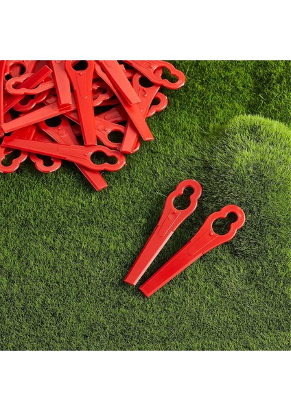 40PCS Plastik Biçme Bıçağı Bıçak Yüksekliği 10X5MM Çim Biçme Biçim Bıçakları Bahçe Düzenleyicileri Için Yedek Aksesuarlar (Yurt Dışından) modelleri
