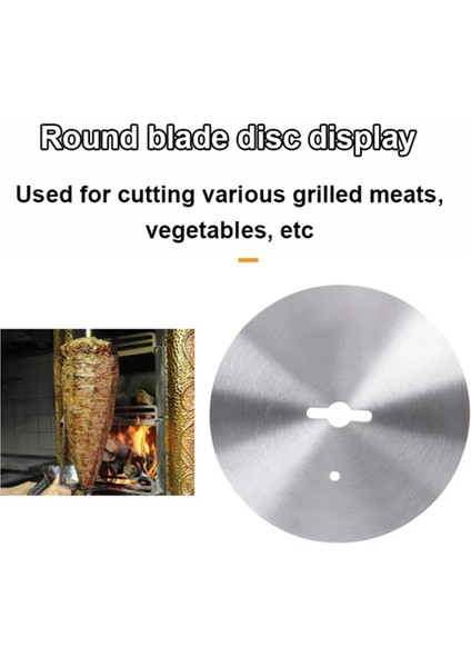 Elektrikli Dilimleyici Yedek Gyro Şavurma Dilimleme Bıçağı Diski A (Yurt Dışından) indirimleri