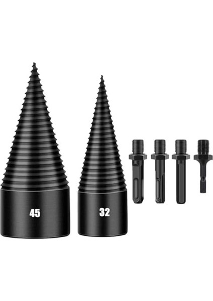 Yakacak Odun Ayırıcı Basit Ahşap Ayırıcı Çıkarılabilir Matkap Bit Ağır Hizmet Tipi Elektrik Matkap Tornavida Yakacak Odun Ayırıcı Bit (Yurt Dışından)