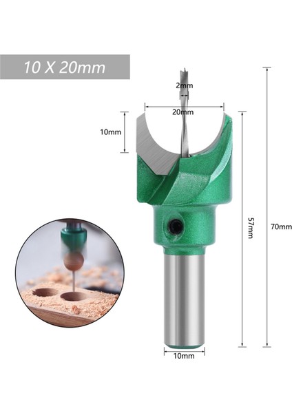 Shank Boncuk Matkap Bitleri Yönlendirici Bit Karbür Kesiciler Ahşap Freze Kesici Ahşap Bit Yüz Değirmeni Uç Değirmeni 10MMX20 mm Için (Yurt Dışından) modelleri