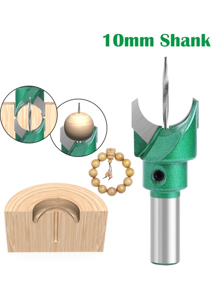 Shank Boncuk Matkap Bitleri Yönlendirici Bit Karbür Kesiciler Ahşap Freze Kesici Ahşap Bit Yüz Değirmeni Uç Değirmeni 10MMX20 mm Için (Yurt Dışından) fırsatları