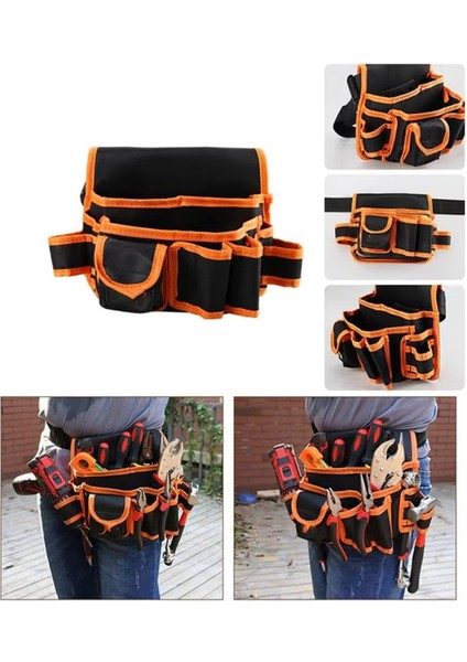 Bel Takım Torbası Çok Fonksiyonlu Yardımcı Program Alet Çantası Ayarlanabilir El Vidaları Organizatör Oxfordcloth Framer Için Pouk Değiştirme D (Yurt Dışından) fiyatları