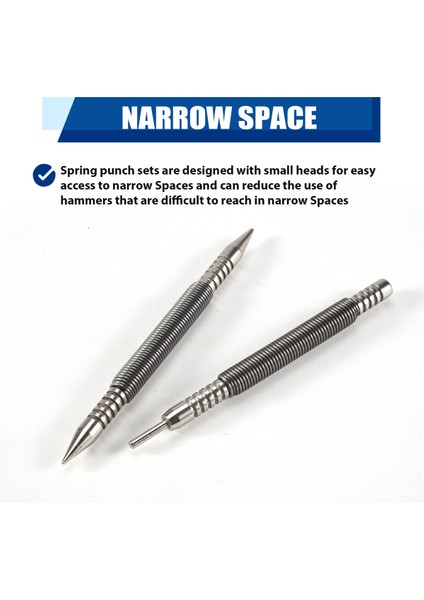 2pcs Menteşe Pim Aracı 1/32 2/32INCH Çekiçsiz Pogo Pim Yumruk Kapı Menteşe Pimi Çıkarma Aracı Küçük Yaylı Yumruk (Yurt Dışından) indirimleri