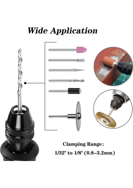 16PCS Matkal Chuck Collet Seti, 4486 Anahtarsız Hızlı Değişim Yedek 4485 Pirinç Koltuk Somun Seti (Yurt Dışından) indirimleri