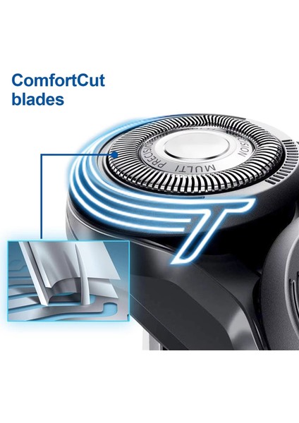 Philips Norelco Shaver Serisi 5000, Aquatouch ve Powertouch Için SH50 Yedek Kafa Bıçağı, Razor Cutter Blade (Yurt Dışından) fırsatları