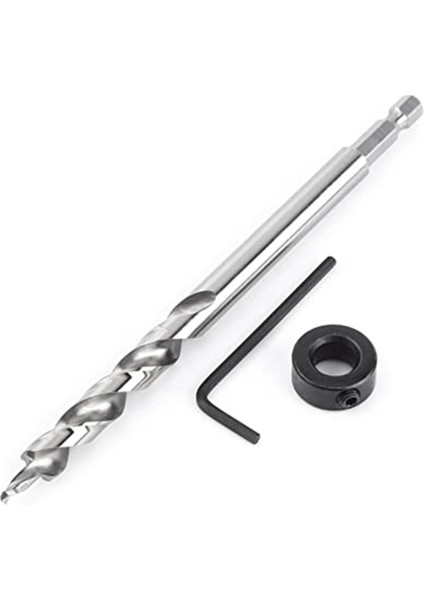 Ahşap Işleme, Yüksek Hızlı Çelik Yapı Için Ayarlanabilir Derinlikli 3/8 Inç Dudak ve Spur Nokta Matkap Ucu (Yurt Dışından)