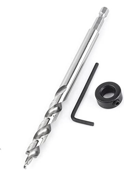 Ahşap Işleme, Yüksek Hızlı Çelik Yapı Için Ayarlanabilir Derinlikli 3/8 Inç Dudak ve Spur Nokta Matkap Ucu (Yurt Dışından) modelleri