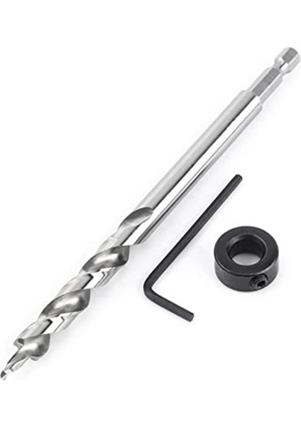 Ahşap Işleme, Yüksek Hızlı Çelik Yapı Için Ayarlanabilir Derinlikli 3/8 Inç Dudak ve Spur Nokta Matkap Ucu (Yurt Dışından) fırsatları